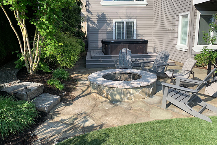 Firepit and Patio